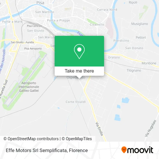 Effe Motors Simplified Srl map
