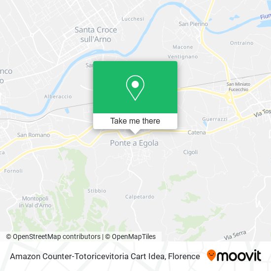 Amazon Counter-Totoricevitoria Cart Idea map
