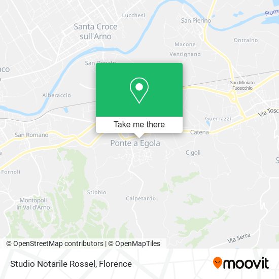 Studio Notarile Rossel map