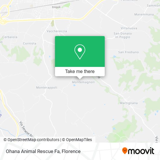 Ohana Animal Rescue Fa map