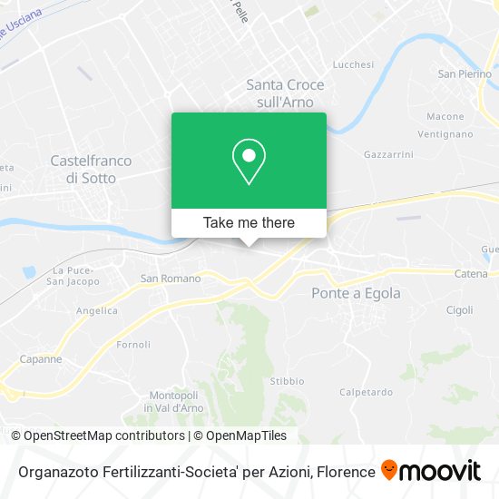 Organazoto Fertilizzanti-Societa' per Azioni map