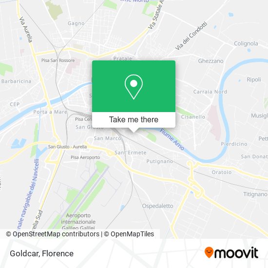 Goldcar map