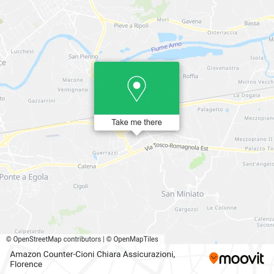 Amazon Counter-Chiara Cioni Insurance map