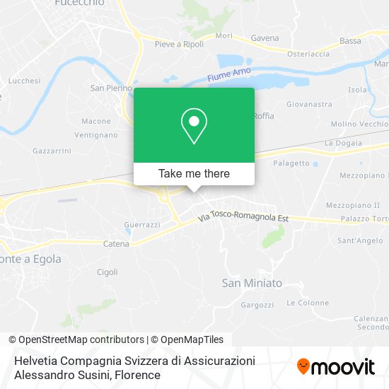 Helvetia Compagnia Svizzera di Assicurazioni Alessandro Susini map