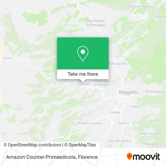 Amazon Counter-Primaedicola map