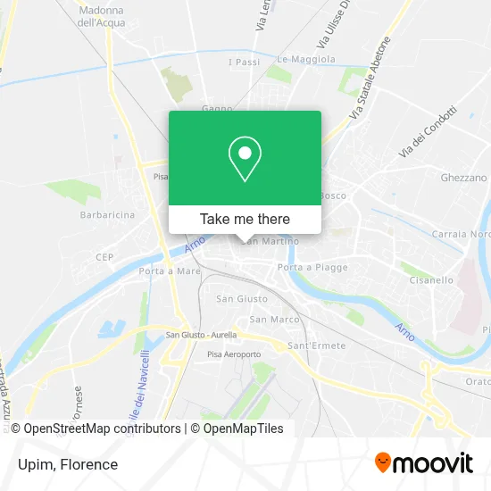 Upim map
