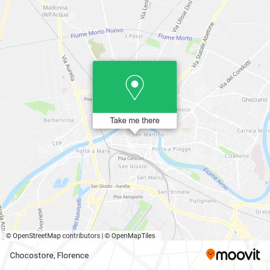 Chocostore map