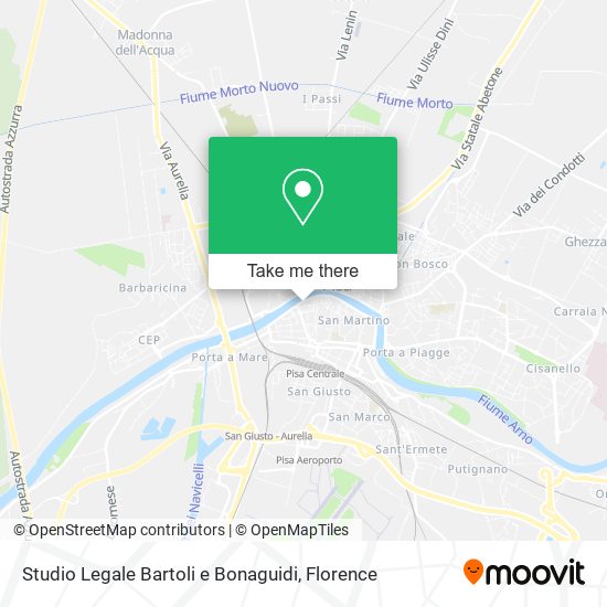 Studio Legale Bartoli e Bonaguidi map