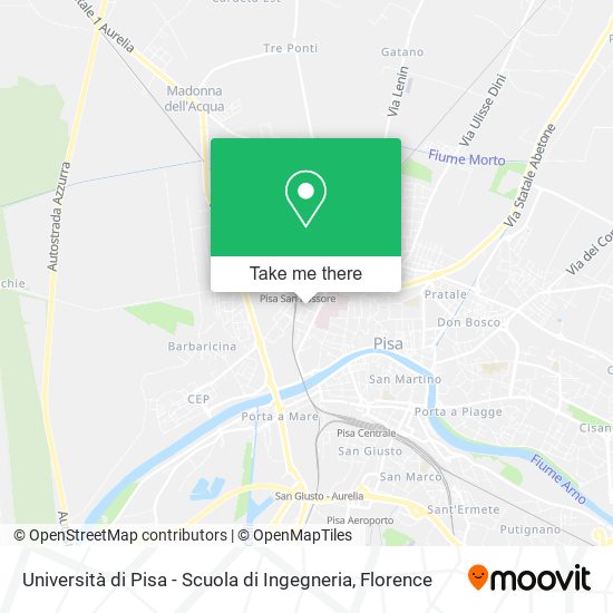 Università di Pisa - Scuola di Ingegneria map