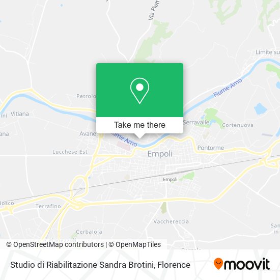 Studio di Riabilitazione Sandra Brotini map