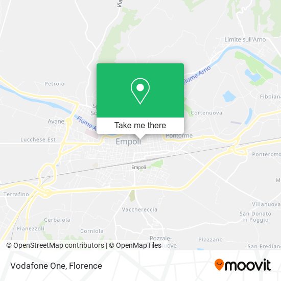 Vodafone One map