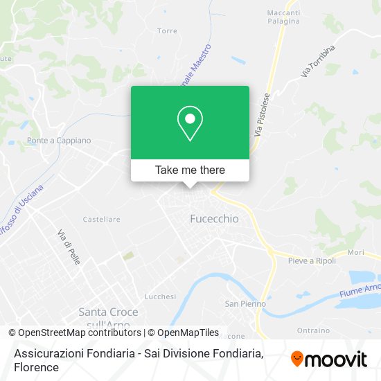 Assicurazioni Fondiaria - Sai Divisione Fondiaria map