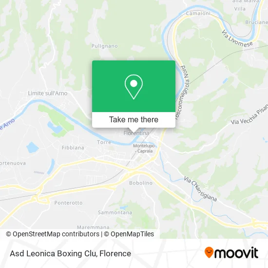 Asd Leonica Boxing Clu map