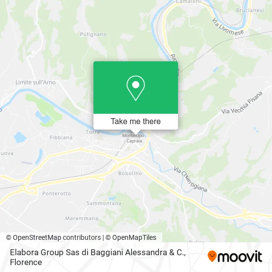 Elabora Group Sas di Baggiani Alessandra & C. map