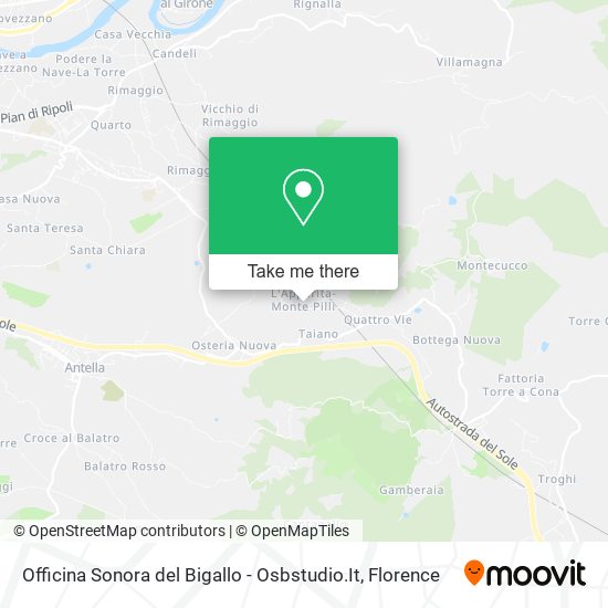 Officina Sonora del Bigallo - Osbstudio.It map