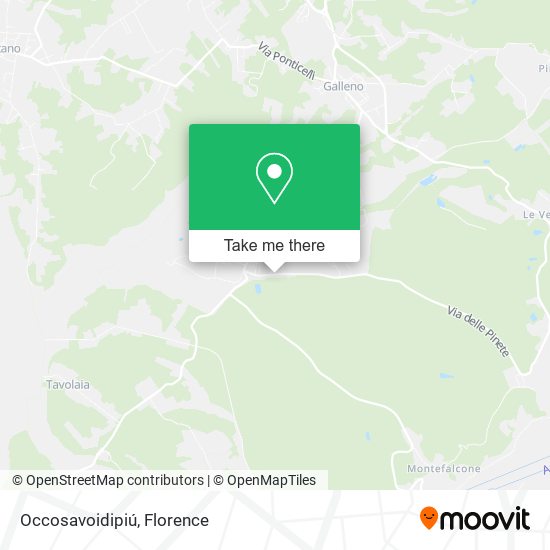 Occosavoidipiú map