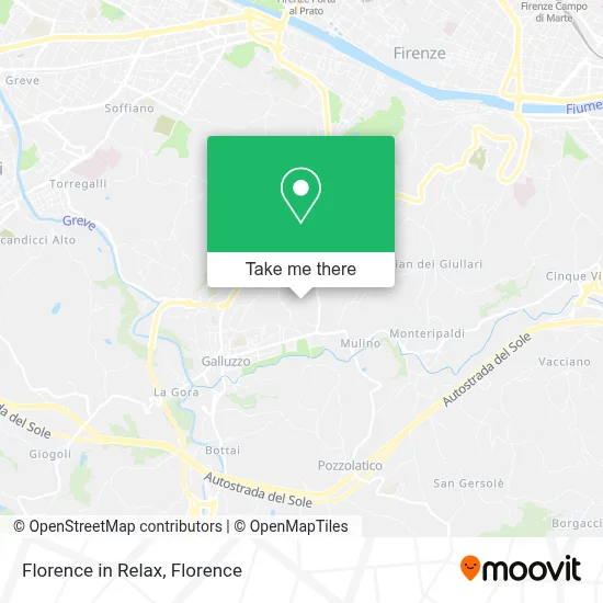 Florence in Relax map