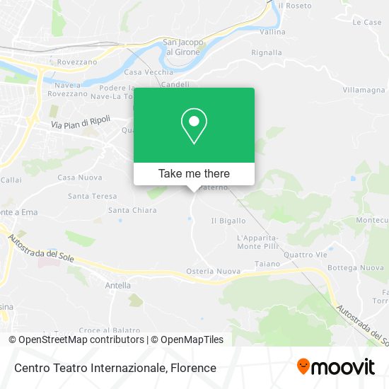 Centro Teatro Internazionale map