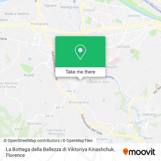 La Bottega della Bellezza di Viktoriya Kinashchuk map