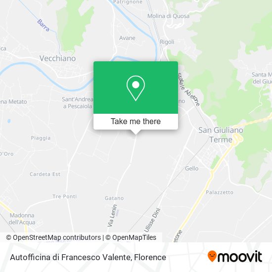 Autofficina di Francesco Valente map