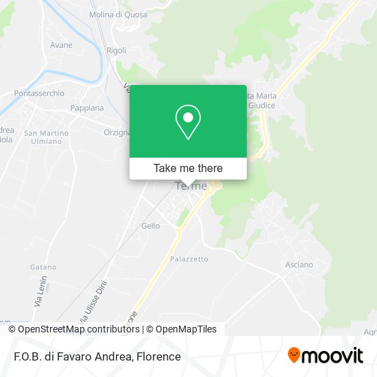 F.O.B. di Favaro Andrea map