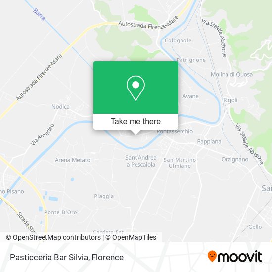 Pasticceria Bar Silvia map