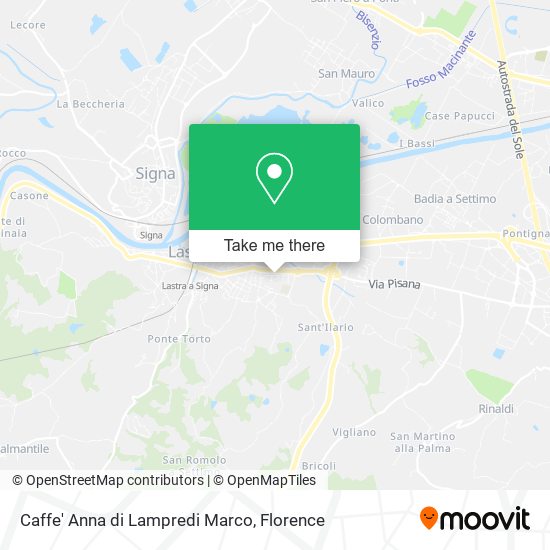 Caffe' Anna di Lampredi Marco map