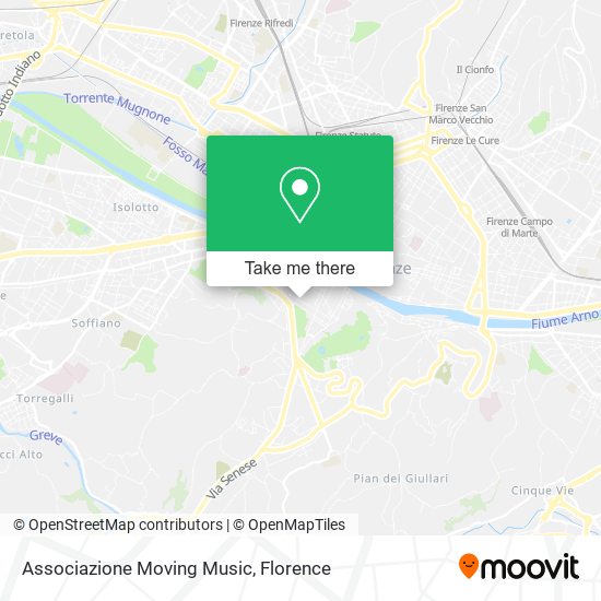 Associazione Moving Music map