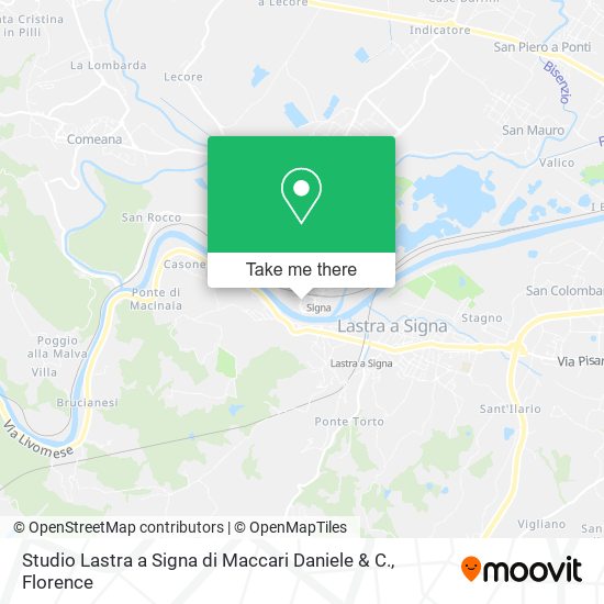 Studio Lastra a Signa di Maccari Daniele & C. map