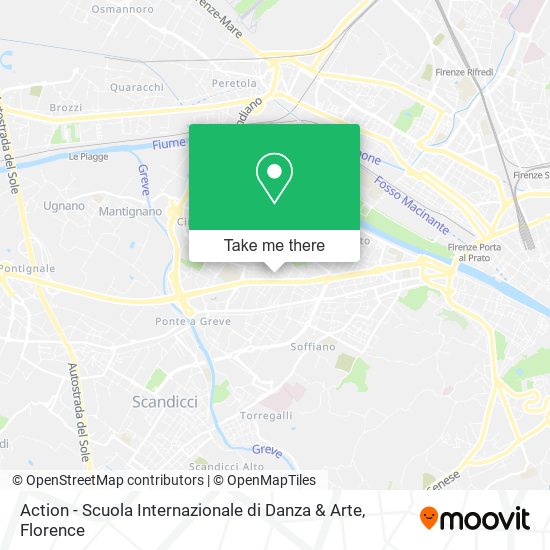 Action - Scuola Internazionale di Danza & Arte map