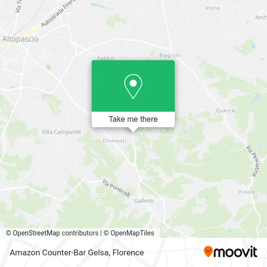 Amazon Counter-Bar Gelsa map