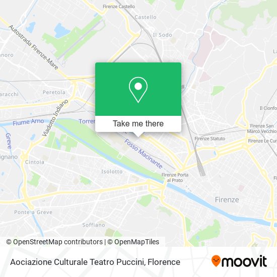 Aociazione Culturale Teatro Puccini map