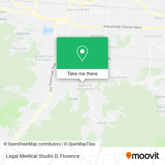 Legal Medical Studio D map