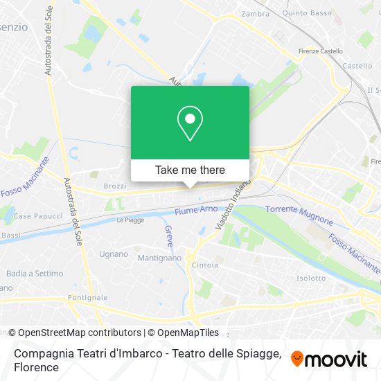 Compagnia Teatri d'Imbarco - Teatro delle Spiagge map