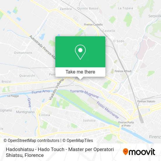 Hadoshiatsu - Hado Touch - Master per Operatori Shiatsu map