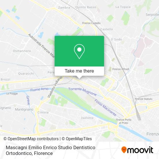 Emilio Enrico Mascagni Orthodontic Dental Studio map