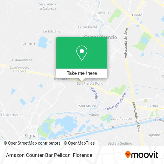 Amazon Counter-Bar Pelican map
