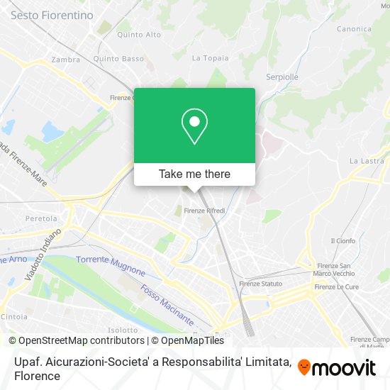 Upaf. Aicurazioni-Societa' a Responsabilita' Limitata map