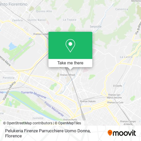 Pelukeria Firenze Parrucchiere Uomo Donna map