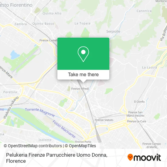 Pelukeria Firenze Parrucchiere Uomo Donna map