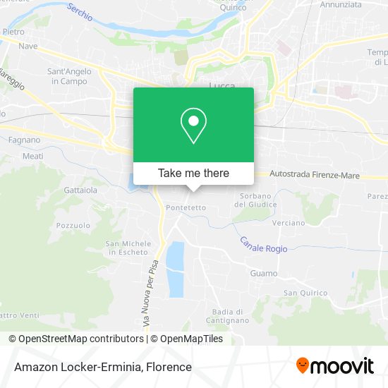 Amazon Locker-Erminia map