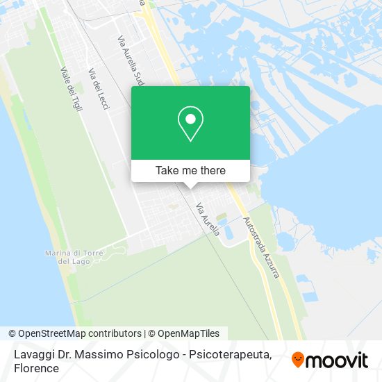 Lavaggi Dr. Massimo Psicologo - Psicoterapeuta map