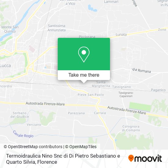 Termoidraulica Nino Snc di Di Pietro Sebastiano e Quarto Silvia map