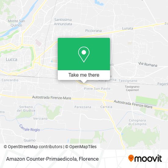 Amazon Counter-Primaedicola map