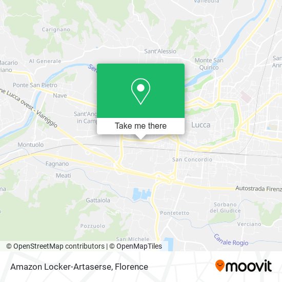 Amazon Locker-Artaserse map