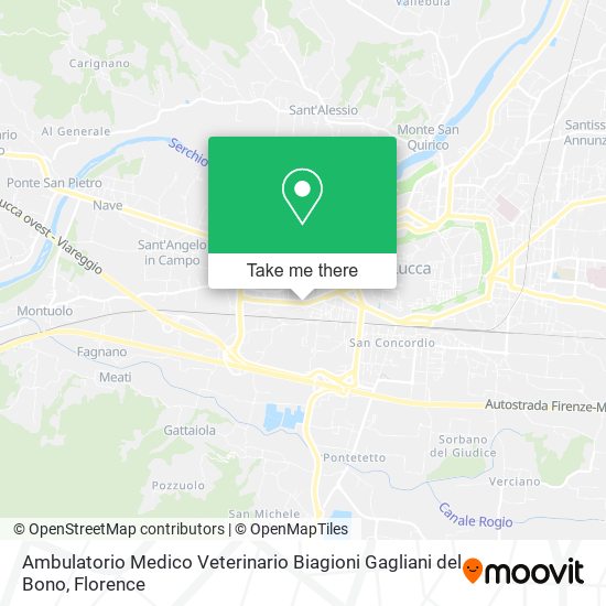Ambulatorio Medico Veterinario Biagioni Gagliani del Bono map