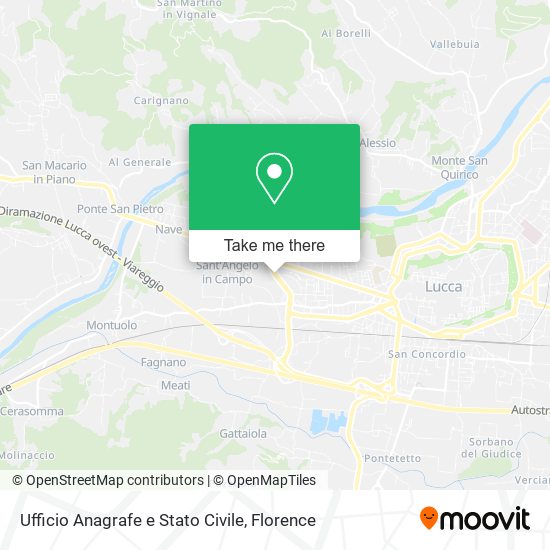 Ufficio Anagrafe e Stato Civile map