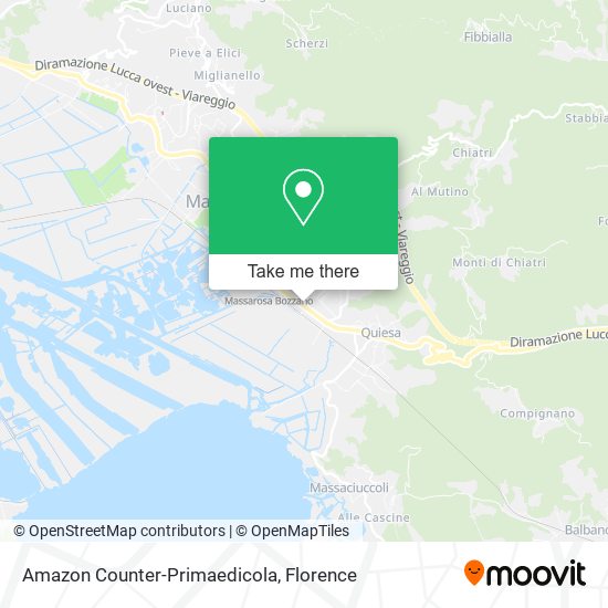 Amazon Counter-Primaedicola map