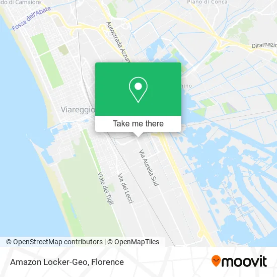 Amazon Locker-Geo map
