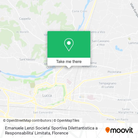 Emanuele Lenzi Societa' Sportiva Dilettantistica a Responsabilita' Limitata map
